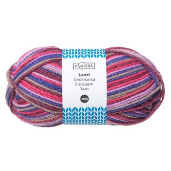 Dzija Kehra Lauri Multicolor 100g lillā