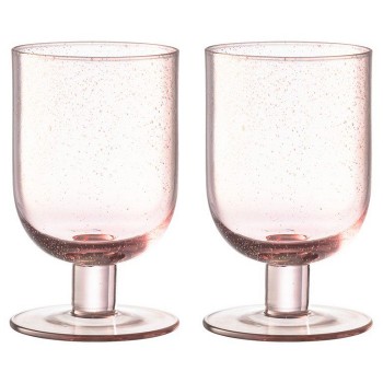 Glāzes vīnam Maku rozā 350ml 2gab.