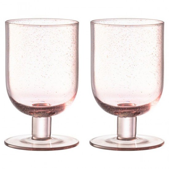 Glāzes vīnam Maku rozā 350ml 2gab.