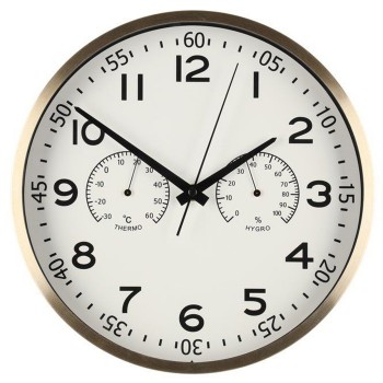 Pulkstenis sienas 4Living Verona zelta 30cm slīdošais.