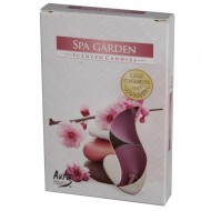 Tējassvece Aura Spa Garden 3-4h 6gab.