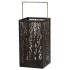 Laterna 4Living Forest black 18x18x34cm