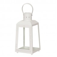 Laterna 4Living Salo balta 30cm