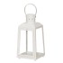 Laterna 4Living Salo balta 30cm