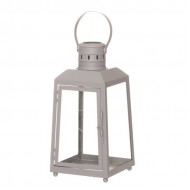Laterna 4Living Salo pelēka 30cm