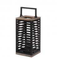 Laterna 4Living Rimma 28cm melna