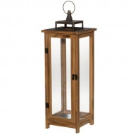 Laterna 4Living Maino 18x18x53cm koka