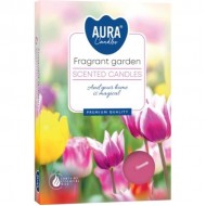 Tējas sveces arom. Aura Fragrant garden 6gab. 3-4h