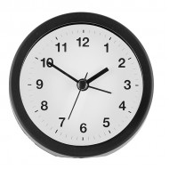 Pulkstenis galda 4Living Mattina melns 8.5cm modinātāju, slī