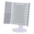Spogulis Mineas ar LED gaismu 18x12x29cm balts