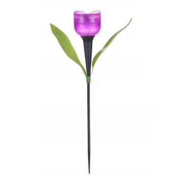 Solārlampa TULIP 30.5cm krāsainas