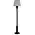 Ā.lampa GIZA E27 h=0.78m IP44 melna /6