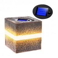 Solārlampa BLOCK 12x12x12cm IP44 akmens