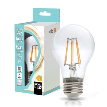 Spuldze Filament CLA 12W840 1521lm 100 Spuldze Filament CLA 12W840 1521lm 100 60mm E