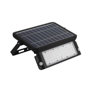 Prožek. SOLAR 10W ar sens. melns