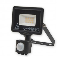 Prožek. LED ar sens. 10W/3000K melns