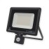 Prožek. LED ar sens. 50W/6000K melns