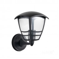 Ā.lampa TEVIO KG E27 melna IP54