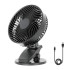 Ventilators VIENTO Clip melns ar akumulatoru