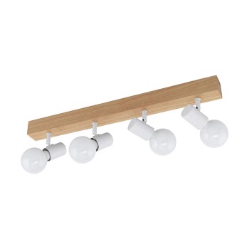 Sp.l.-TOWNSHEND3 4x60W E27 koka/balta
