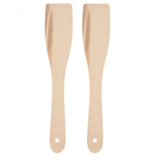 Lāpstiņas Maku koka 30cm 2gab.