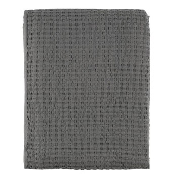 Gultas pārklājs 4Living Waffle pelēks 250x250cm