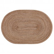 Galda paliktnis 4Living Heini oval brūns 30x45cm