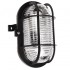 Pl.lampa 60W E27 IP44 melna