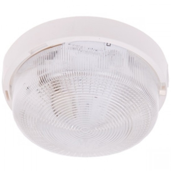 Pl.lampa RONDO 100W E27 IP44 balta