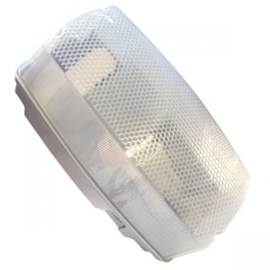 Pl.lampa BRICK 60W E27 IP54 pelēka