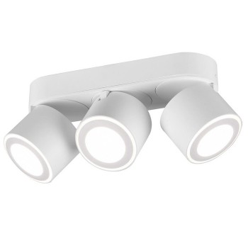 Sp.l.-TAURUS 3x5W LED 3000K 1350lm balta ar 3 pak.slēdzi