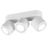 Sp.l.-TAURUS 3x5W LED 3000K 1350lm balta ar 3 pak.slēdzi