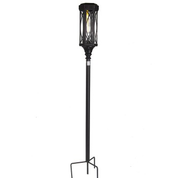 Solārlampa FOLKE ww 10lm 180cm melna /6