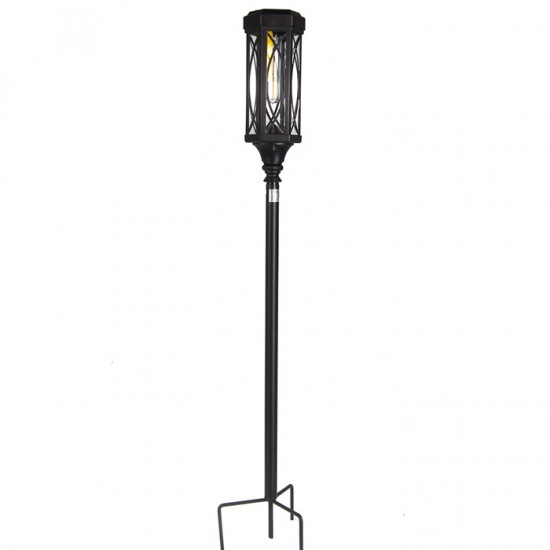 Solārlampa FOLKE ww 10lm 180cm melna /6