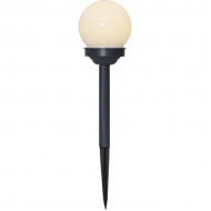 Solārlampa GLOBUS ww 10cm opal /12