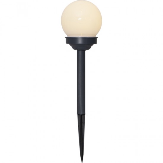Solārlampa GLOBUS ww 10cm opal /12