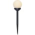Solārlampa GLOBUS ww 10cm opal /12