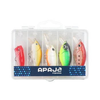 Vobleri Apaja hard lure 3.5-7g 5gab.