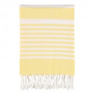 Dvielis 4Living Stripe dzeltens 80x150cm