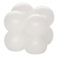 Svece kubs Polar 2x2 balta 6.8cm 15h