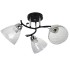 Gr.l.-MISA 3x60W E27 melna/hroma