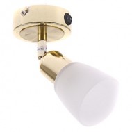 Sp.l.-SIMPLE 40W E14 zelta