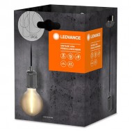 Vads ar patronu BOBBIN E27 1m gun metal