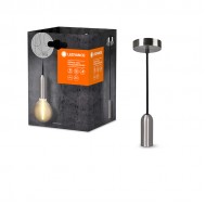 Vads ar patronu ROUND E27 1m hroma