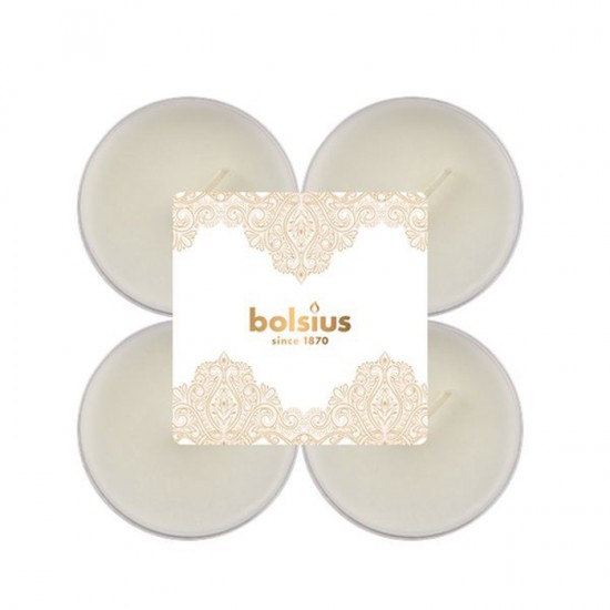 Tējassveces arom. Maxi 8gab. 8h Golden Lace/Vanilla
