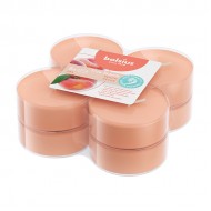 Tējas sveces arom. Maxi 8gab. 8h Peach