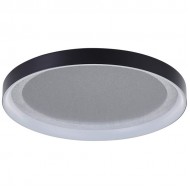 Pl.l.-QUITO 24W/3000K 2700lm melna d330x40mm
