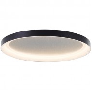 Pl.l.-QUITO 30W/3000K 3800lm melna d420x40mm