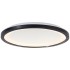 Pl.l.-MOSAKO 16W LED 3000K 2300lm melna/balta