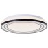 Pl.l.-KOBANA 24W LED 3000K 2400lm melna/balta